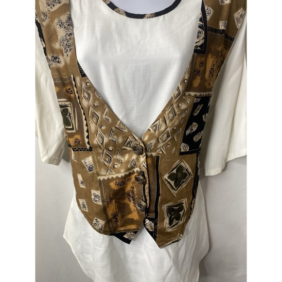 Connections Related Separates Womens 80's Vintage Shirt Size Medium Fly Girl Fun - Picture 4 of 12